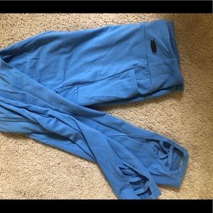 Blue gymshark leggings